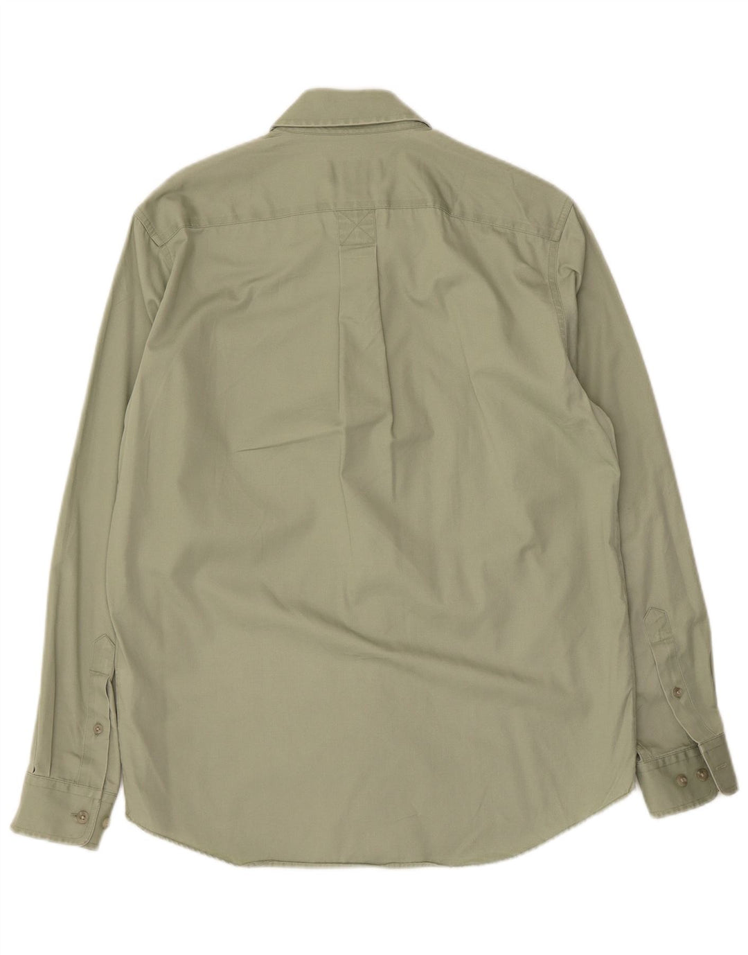 Camicia da uomo Eddie Bauer piccola in cotone verde