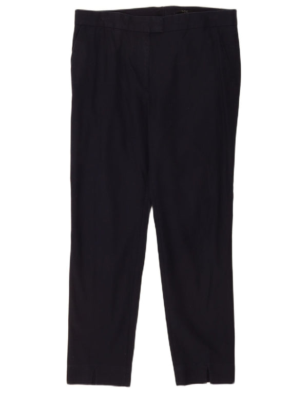 Cos Γυναικείο ίσιο παντελόνι EU 38 Medium W32 L26 Navy Blue Cotton