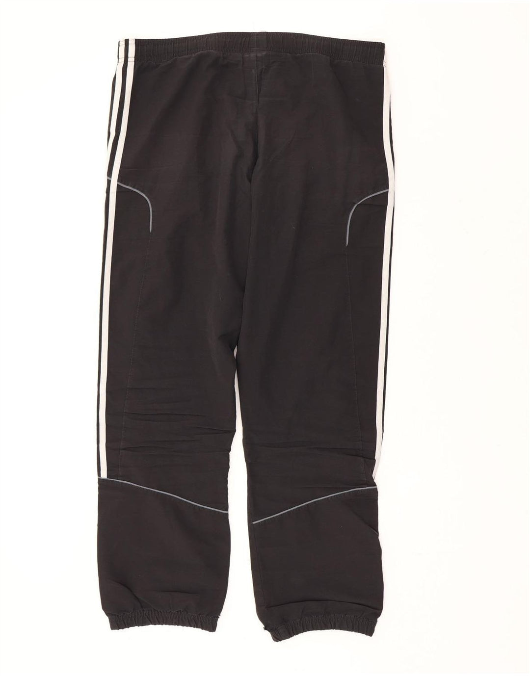 ADIDAS Mens Tracksuit Trousers Joggers Small  Black Polyester