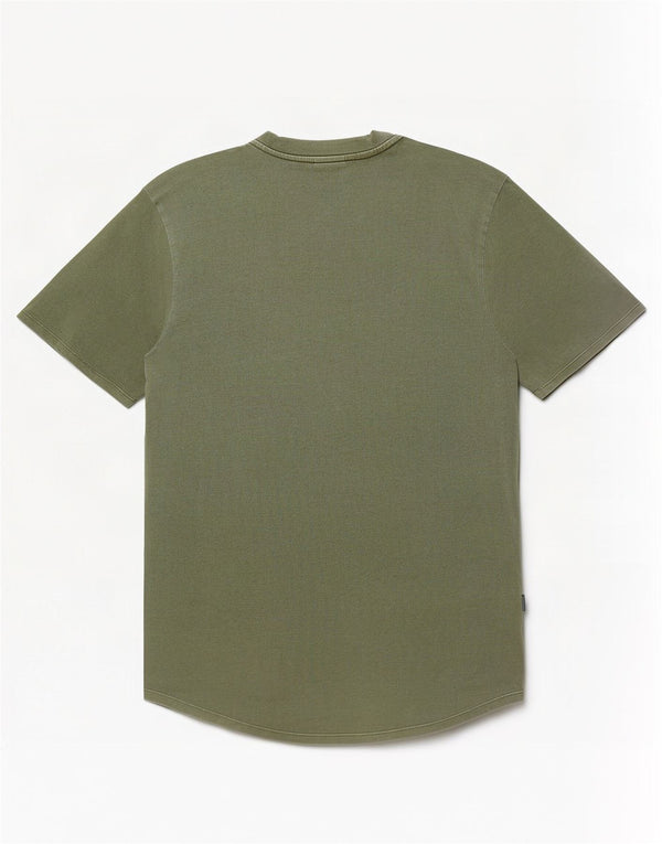 G-Star Hombre Camiseta Top Medium Khaki Algodón