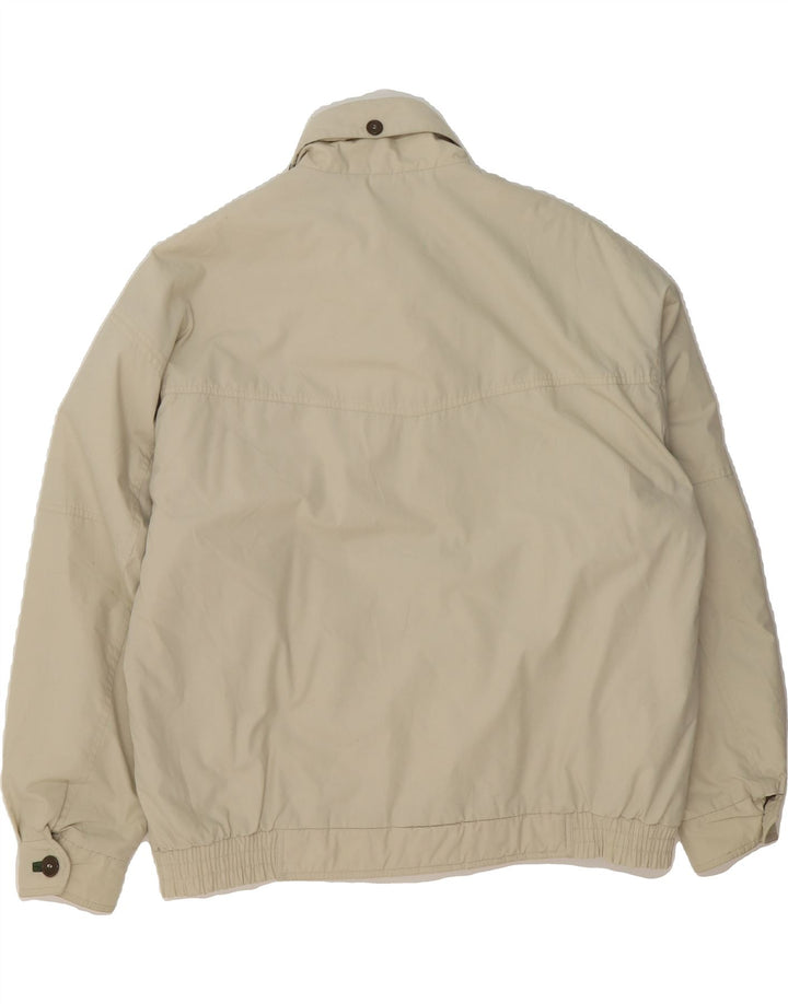 MAISON JACQUES Mens Bomber Jacket IT 50 Large Beige Vintage Maison Jacques and Second-Hand Maison Jacques from Messina Hembry 
