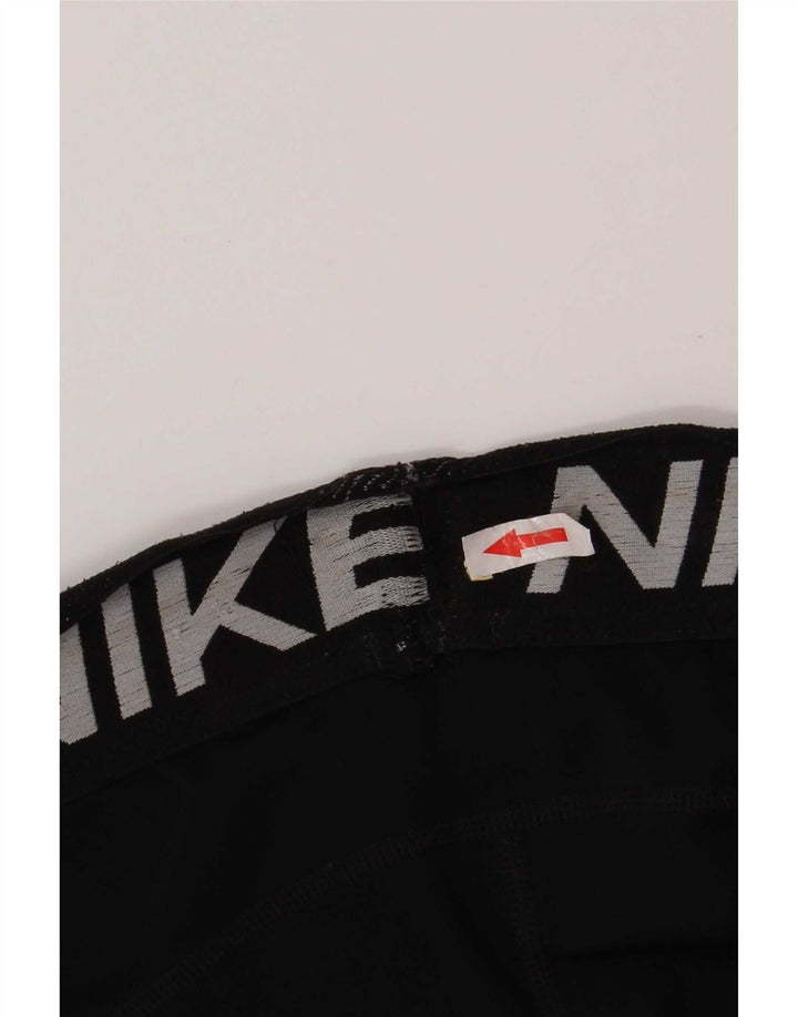Nike Womens Capri Graphic Leggings UK 8 Small Black