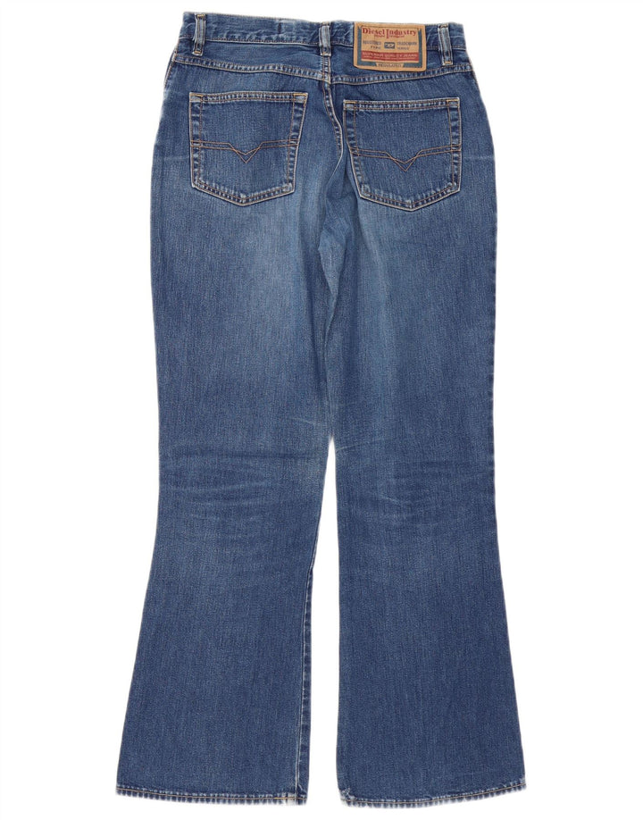 Diesel Womens Flared Jeans W29 L29 Blue