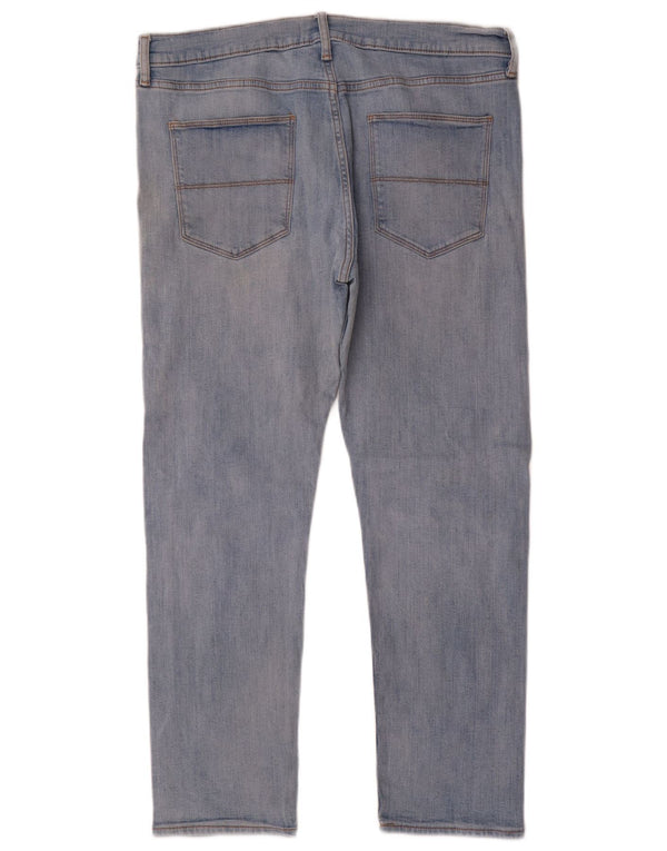 Marks & Spencer Herren Slim Jeans W36 L29 Blaue Baumwolle
