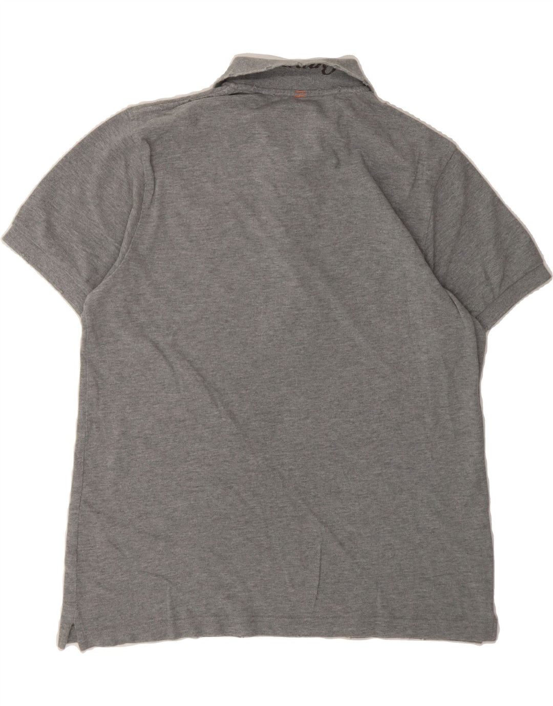 SUN68 Mens Graphic Polo Shirt Large Grey Cotton Vintage Sun68 and Second-Hand Sun68 from Messina Hembry 