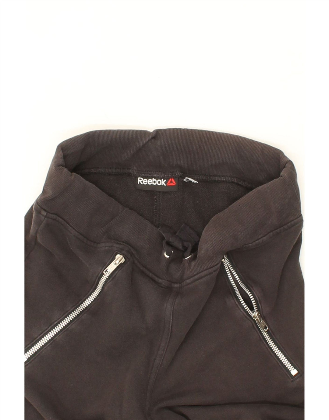 REEBOK Womens Tracksuit Trousers Joggers UK 12 Medium  Black Vintage Reebok and Second-Hand Reebok from Messina Hembry 