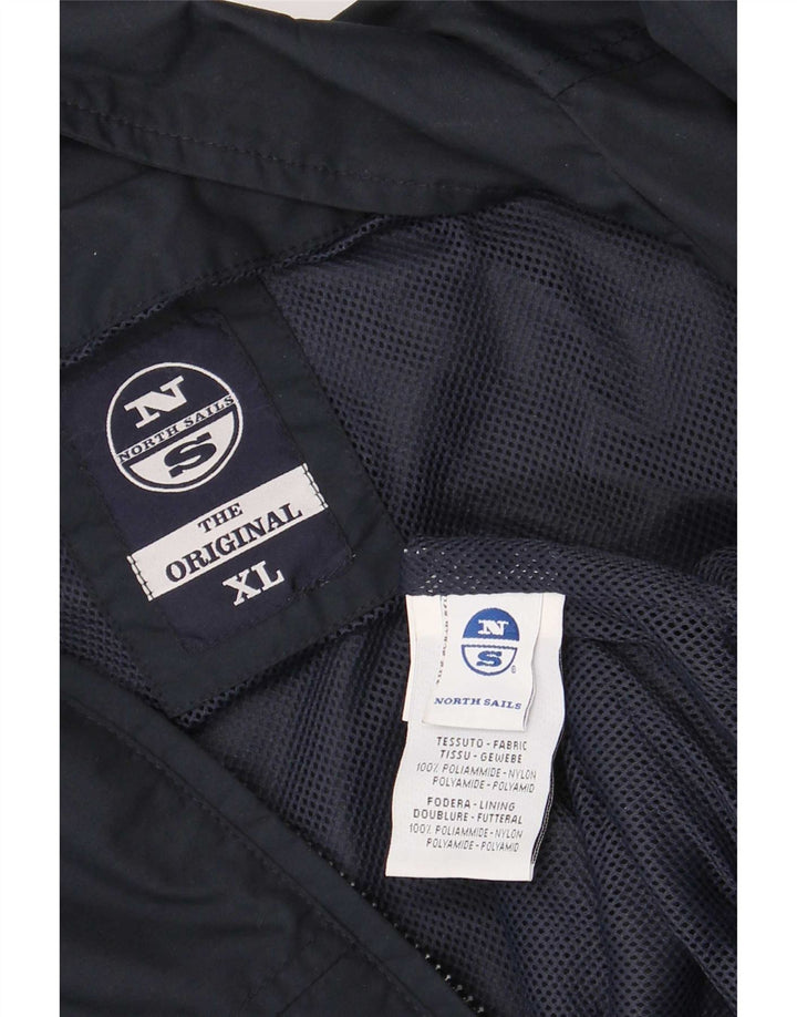 North Sails Herren Bomberjacke UK 42 XL Marineblau Polyamid