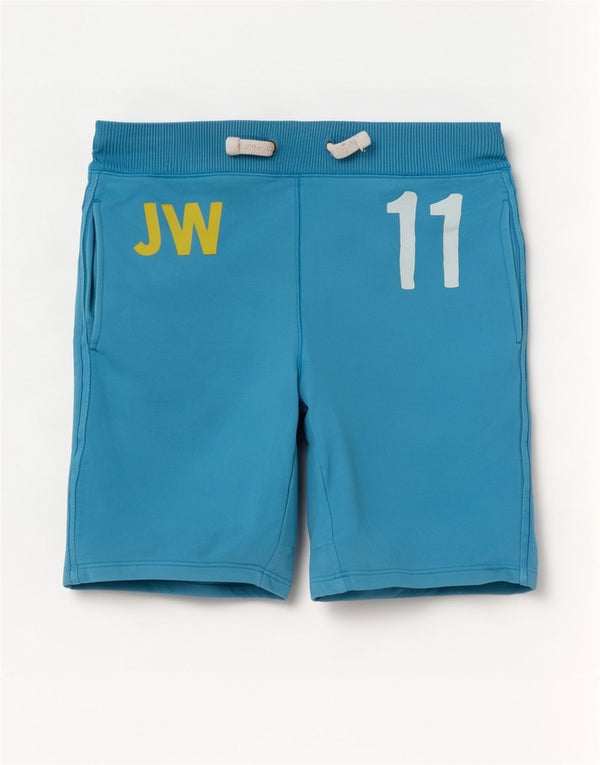 Pantaloncini sportivi grafici da uomo Jack Wills XS in cotone blu