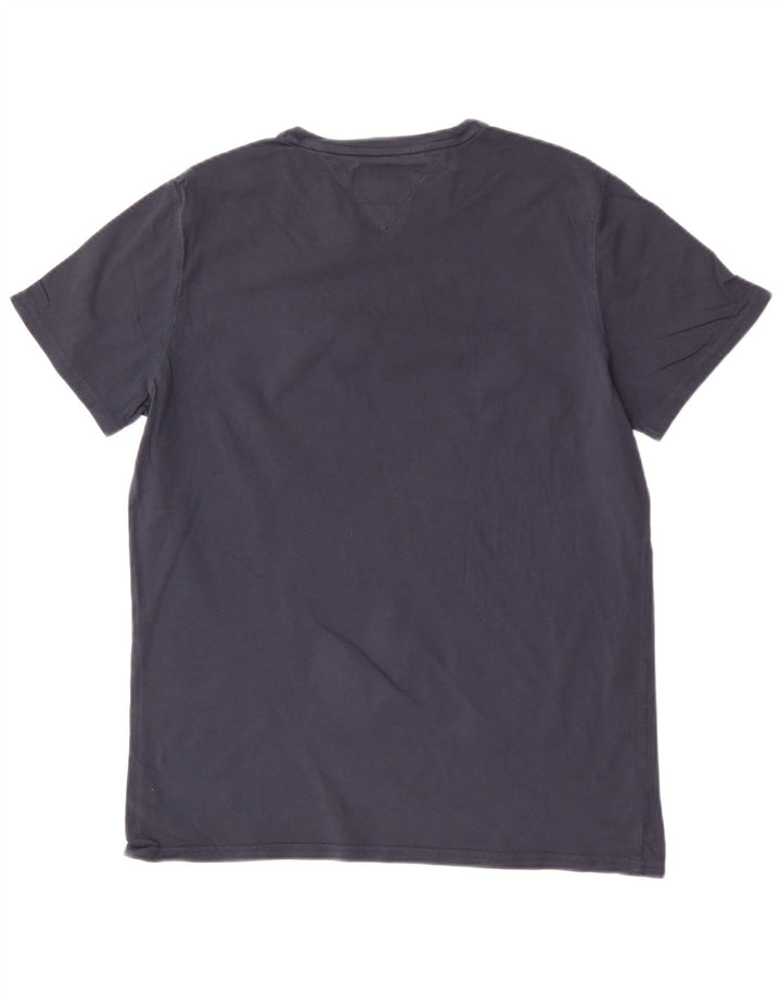 Tommy Hilfiger Mens T-Shirt Top Large Navy Blue