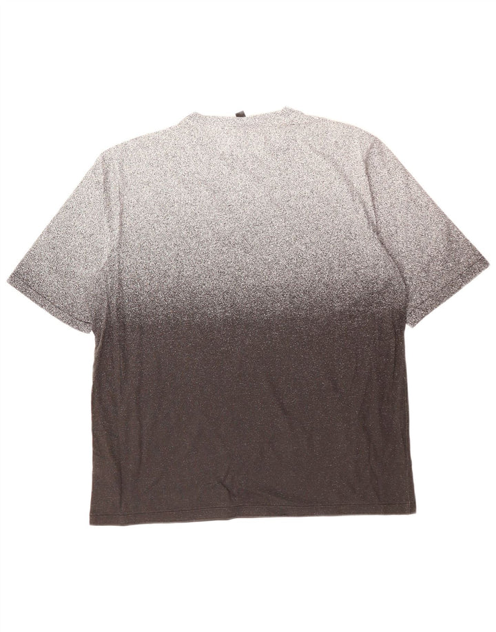Cos Herre T-Shirt Top Stor Grå Flecked Bomuld