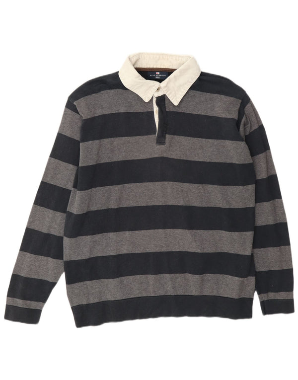 Marks & Spencer Mens Blue Harbour Polo Neck Jumper Sweater Medium Black
