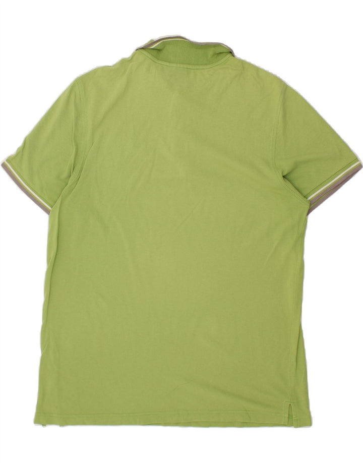 LOTTO Mens Polo Shirt Medium Green Vintage Lotto and Second-Hand Lotto from Messina Hembry 