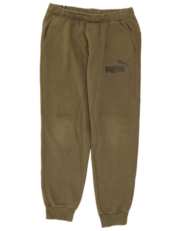 Pantaloni da tuta da uomo Puma Joggers grandi in cotone kaki