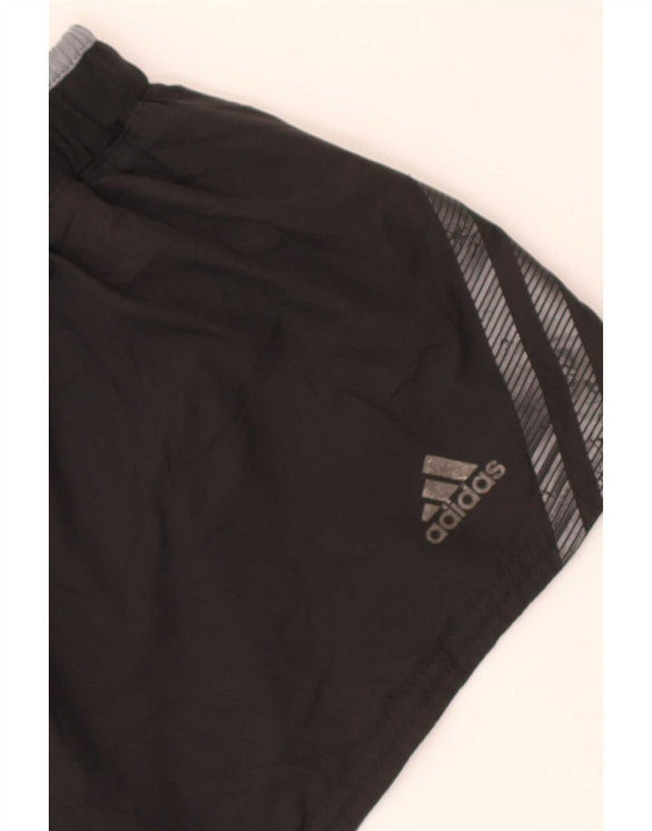 Adidas Womens Climacool Sports Shorts UK 12 Medium Black Polyester