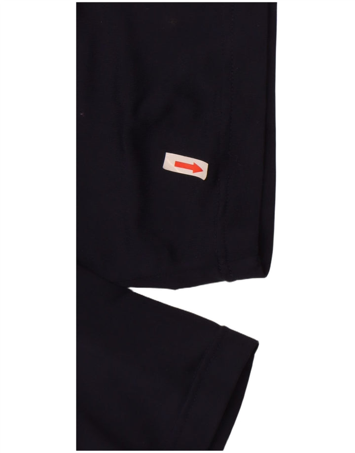 Pantaloncini sportivi Adidas Climalite da donna UK 12 medio blu navy poliestere