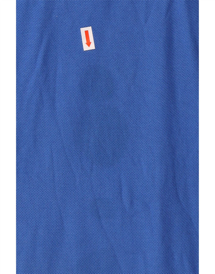 NIKE Mens Polo Shirt 2XL Blue Cotton