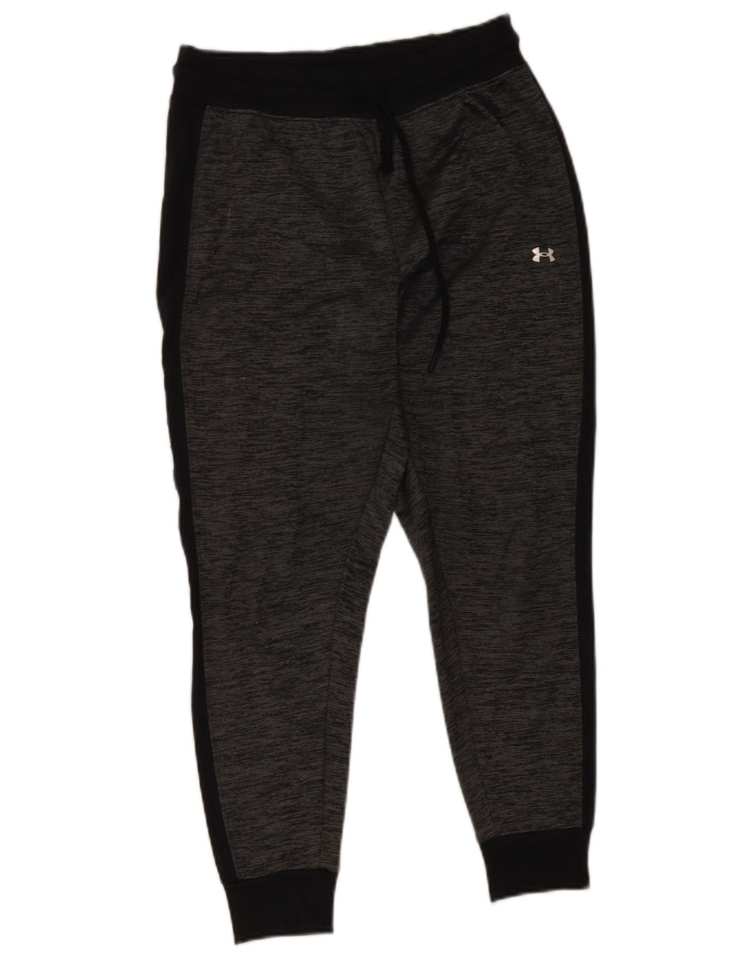 Under Armour Mens Tracksuit Trousers Joggers Small Grey Colourblock