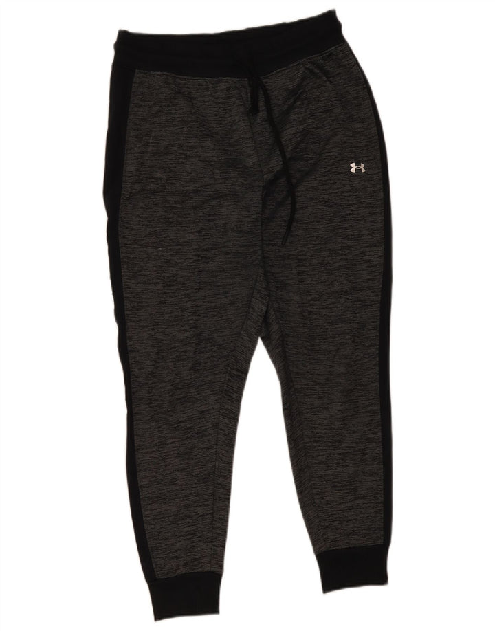 Under Armour Mens Tracksuit Trousers Joggers Small Grey Colourblock
