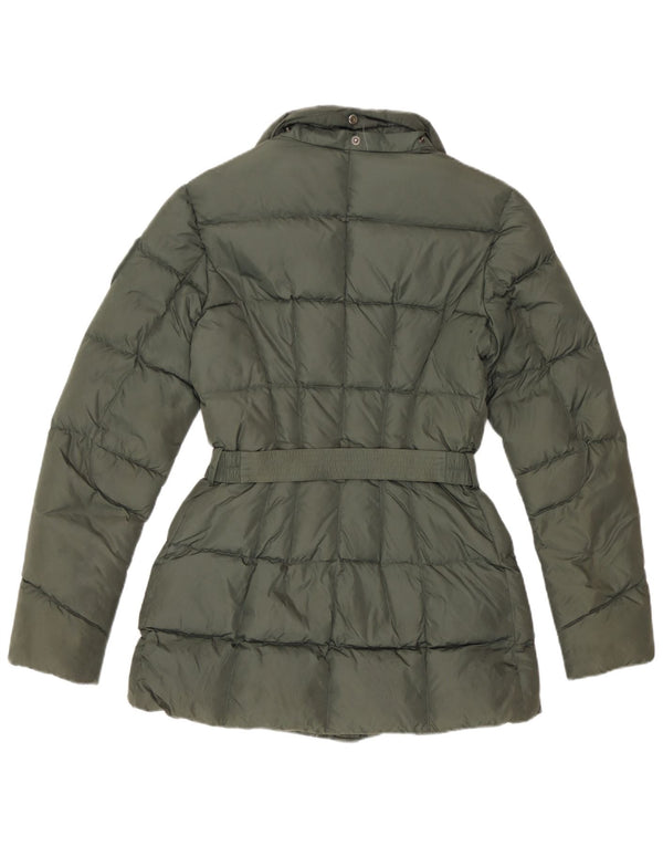 ADD Chaqueta acolchada para mujer UK 12 Medium Khaki Poliamida