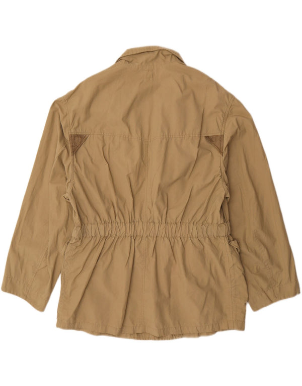 VINTAGE Mens Utility Jacket UK 42 XL Beige