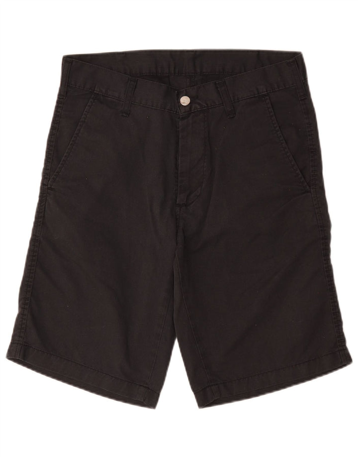 Carhartt Herren Bermudashorts W29 Small Schwarz Polyester