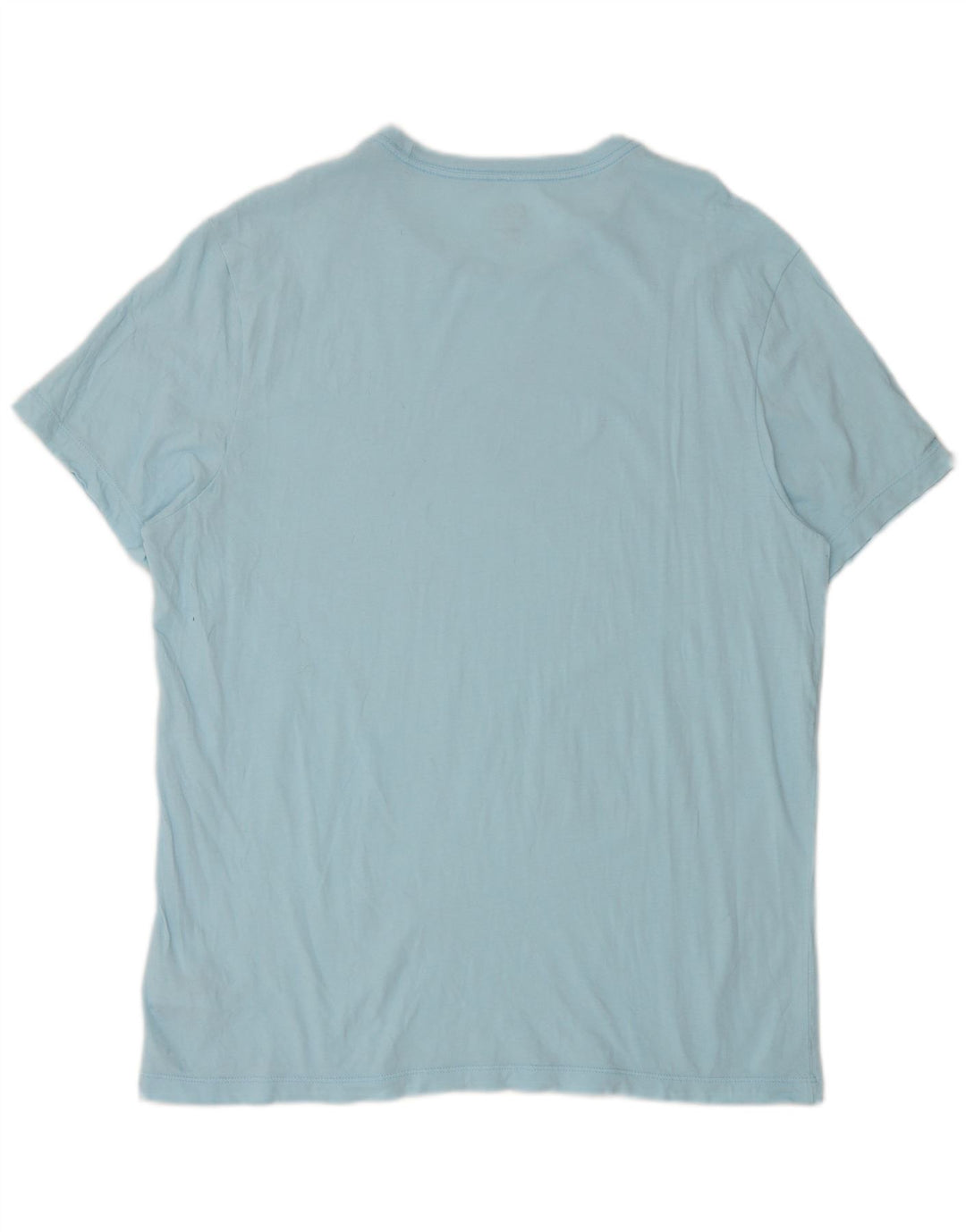 J. Crew Mens T-Shirt Top Large Blue Cotton