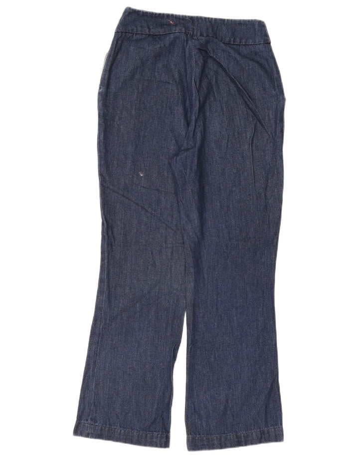 Zara Womens Bootcut Jeans XS W24 L26 Navy Blue