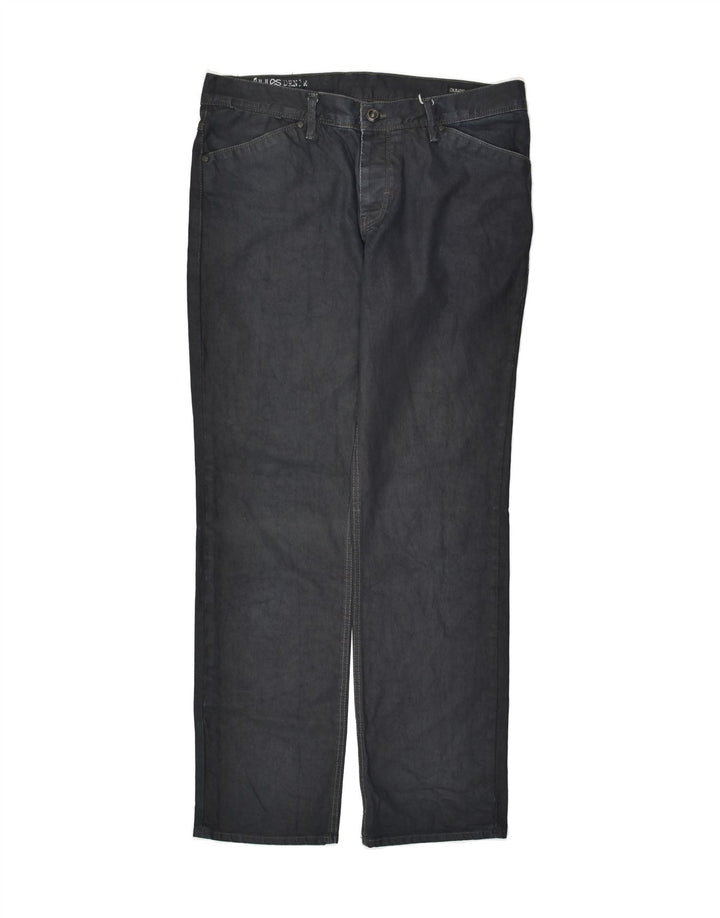 JULES Womens Straight Jeans EU 44 XL W36 L33 Black Cotton | Vintage Jules | Thrift | Second-Hand Jules | Used Clothing | Messina Hembry 