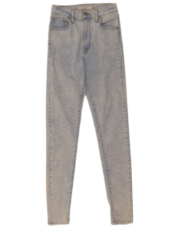 Vaqueros Levi's Mile High Super Skinny para mujer W26 L30 Algodón azul