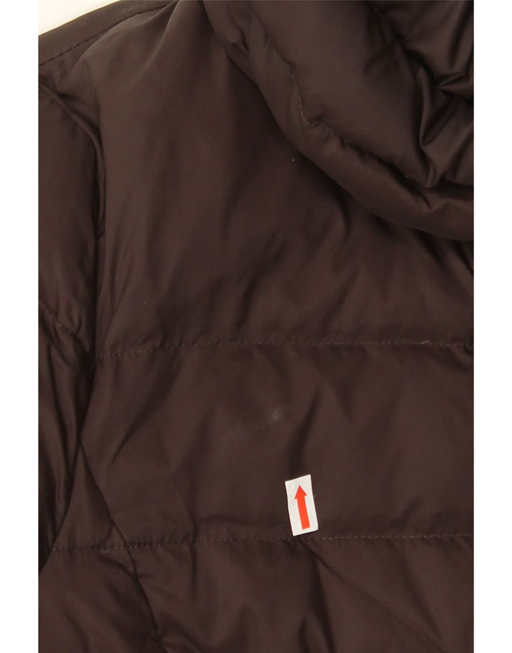 BENETTON Womens Padded Coat IT 48 XL Brown Polyamide Vintage Benetton and Second-Hand Benetton from Messina Hembry 