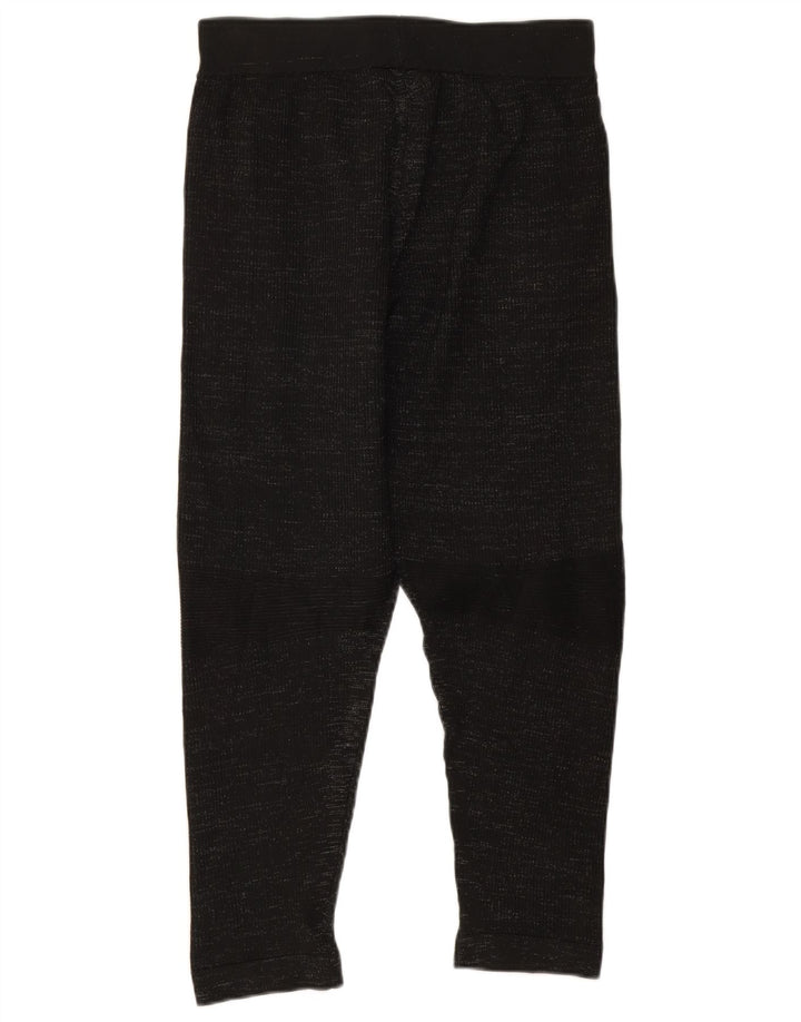 Adidas Mens Tracksuit Trousers Small  Black Flecked Polyester