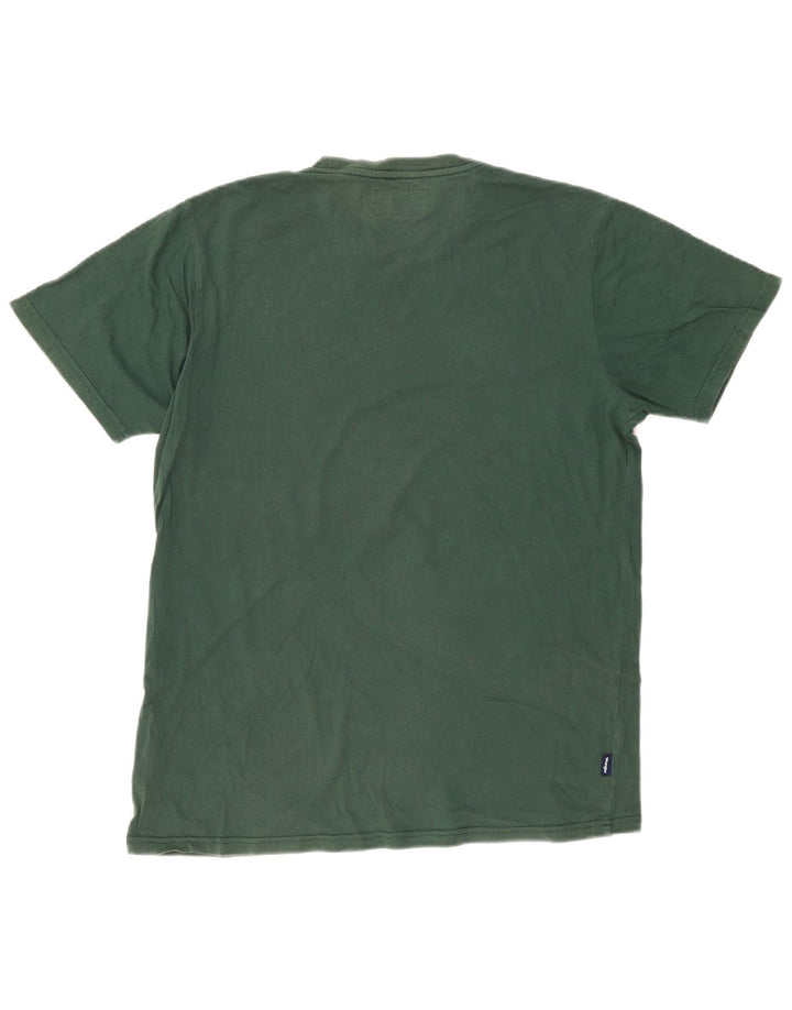 Wrangler Mens T-Shirt Top Medium Green Cotton