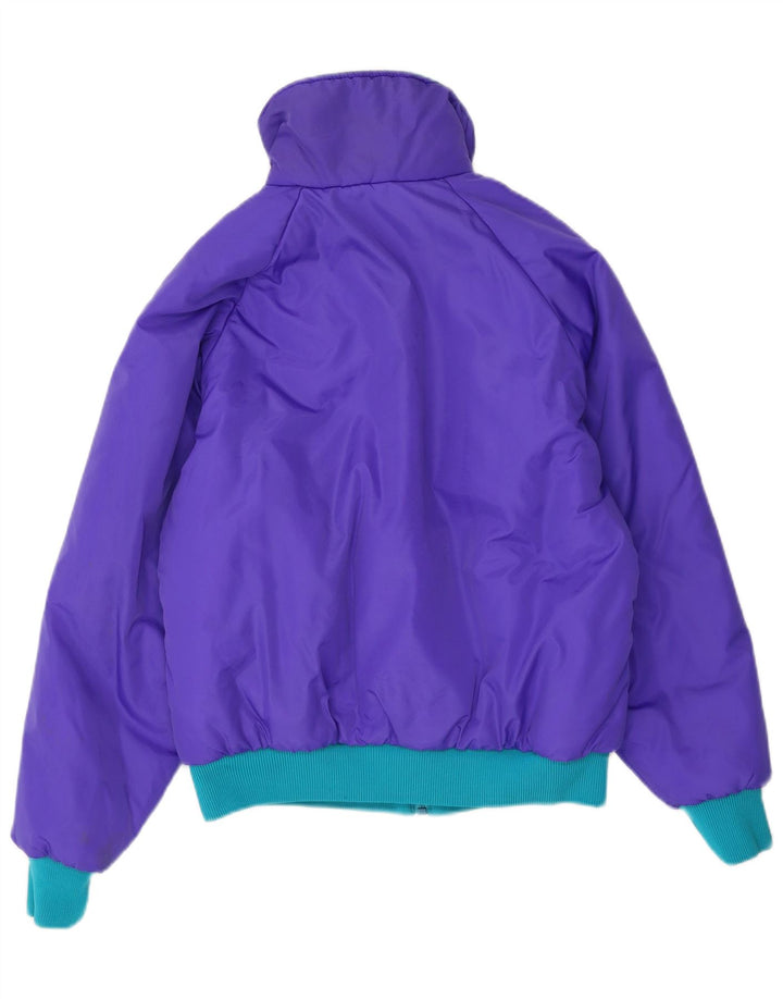 COLUMBIA Womens Padded Jacket UK 16 Large Purple