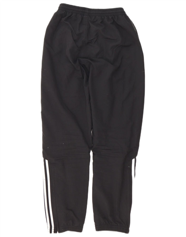 Adidas Mens Tracksuit Trousers Small Black Polyester