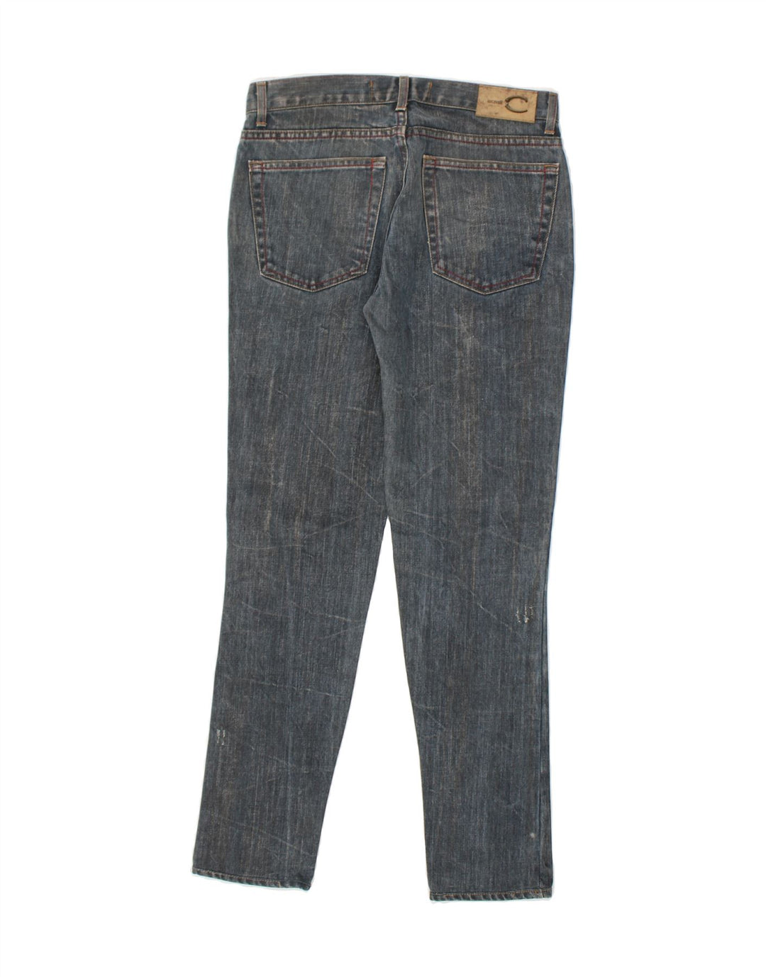 JUST CAVALLI Womens Slim Jeans W30 L29 Blue Cotton Vintage Just Cavalli and Second-Hand Just Cavalli from Messina Hembry 