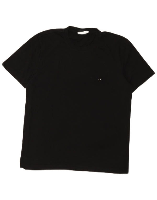 Maglietta da uomo Calvin Klein Top XL in cotone nero