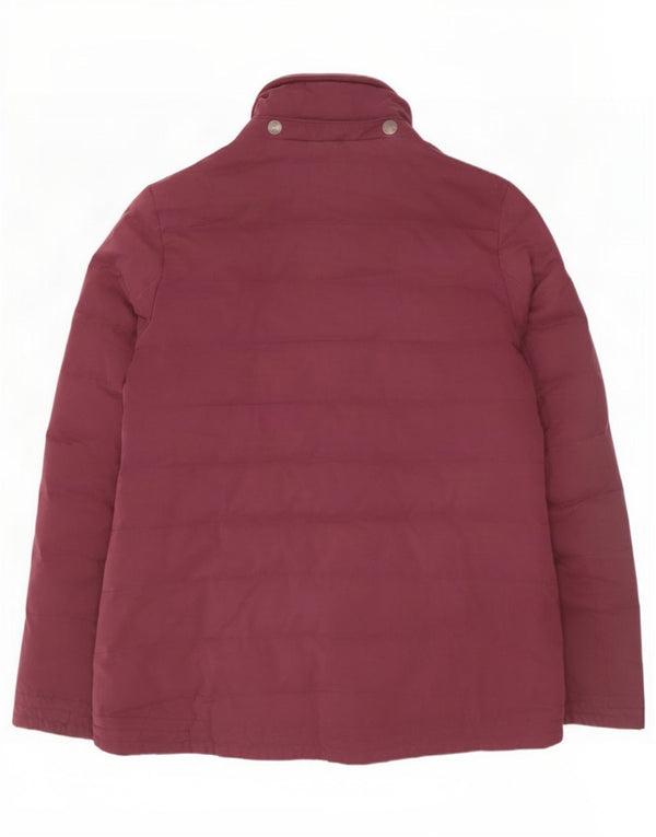 Chaqueta acolchada para mujer Fat Face UK 42 Poliéster burdeos medio