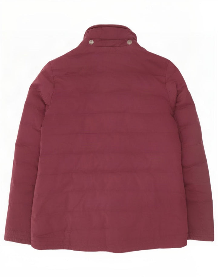 Fat Face Damen Wattierte Jacke UK 12 Medium Burgundy Polyester