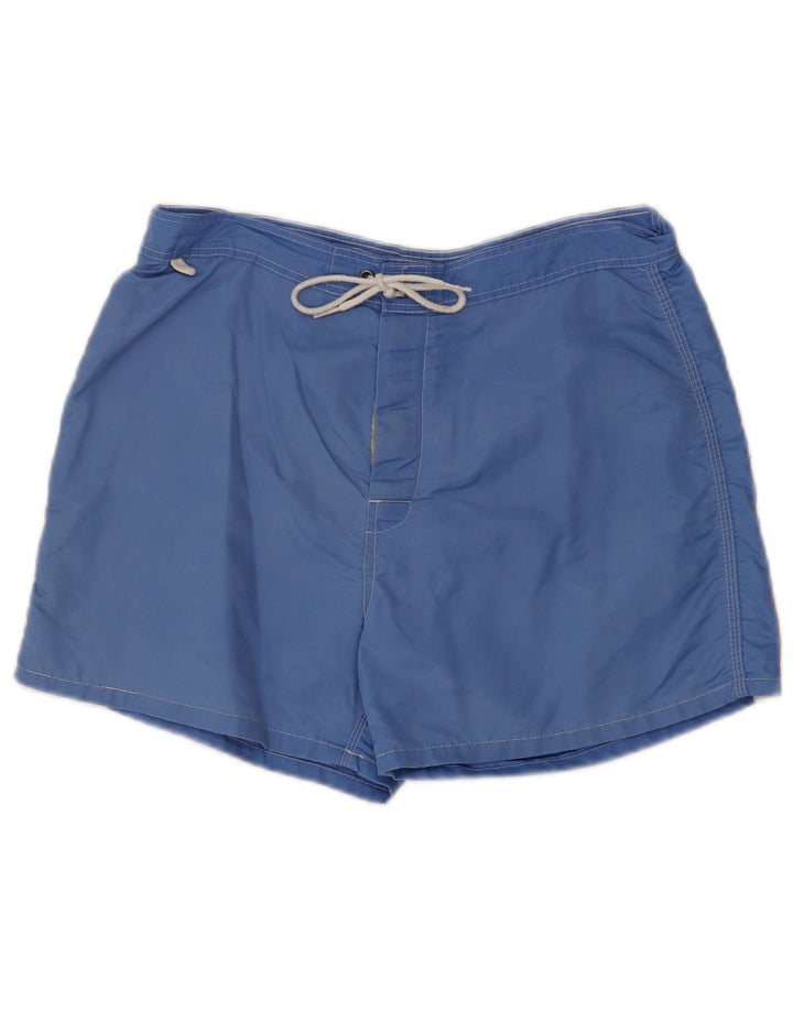 SUNDEK Mens Swimming Shorts Medium Blue Nylon