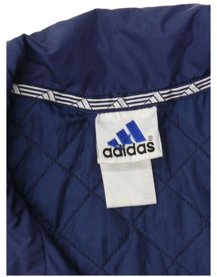 Adidas Mens Tracksuit Top Jacket Large Navy Blue