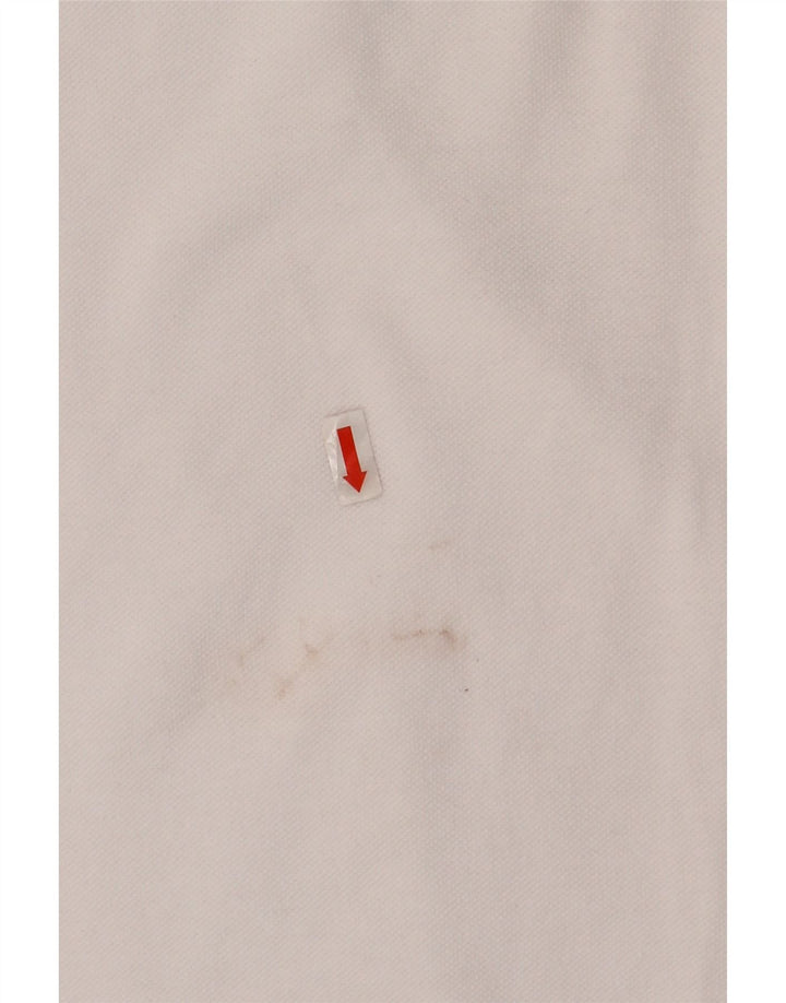 KAPPA Mens Polo Shirt Large White Cotton Vintage Kappa and Second-Hand Kappa from Messina Hembry 