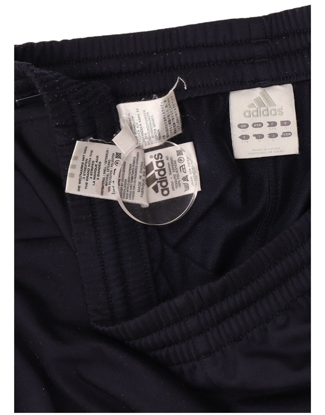 Adidas Pantalon de survêtement pour homme Bleu marine moyen Polyester