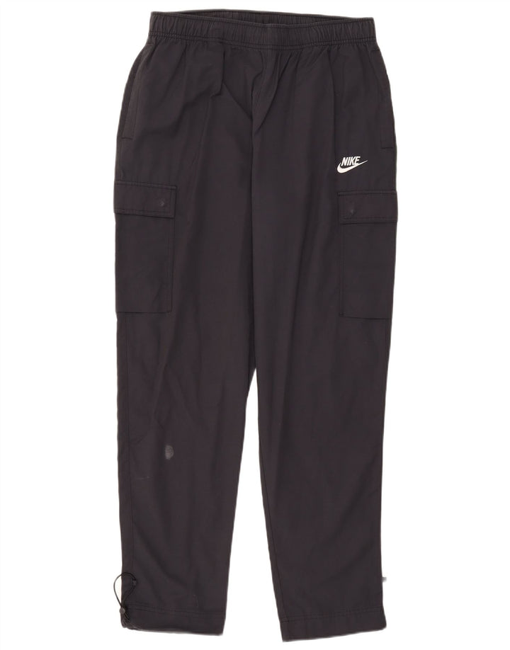 Pantaloni della tuta cargo Nike da uomo in cotone blu navy medio