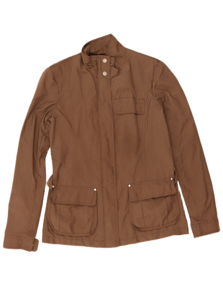 Geox Veste utilitaire Respira pour femme UK 8 Small Marron Polyester