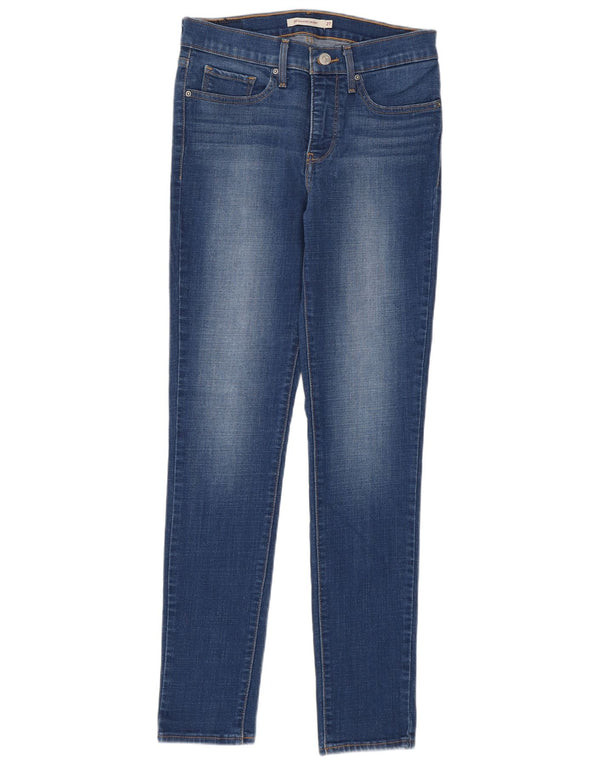 Levi's Dame 311 Shaping Skinny Jeans W27 L30 Blå Bomuld