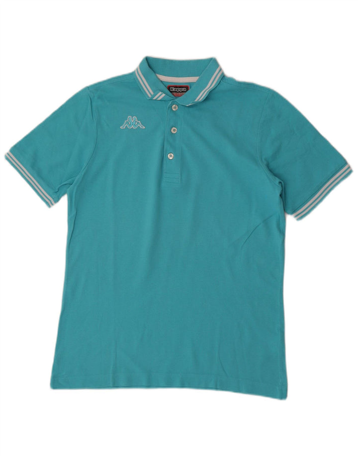 Kappa Mens Polo Shirt Small Blue Cotton