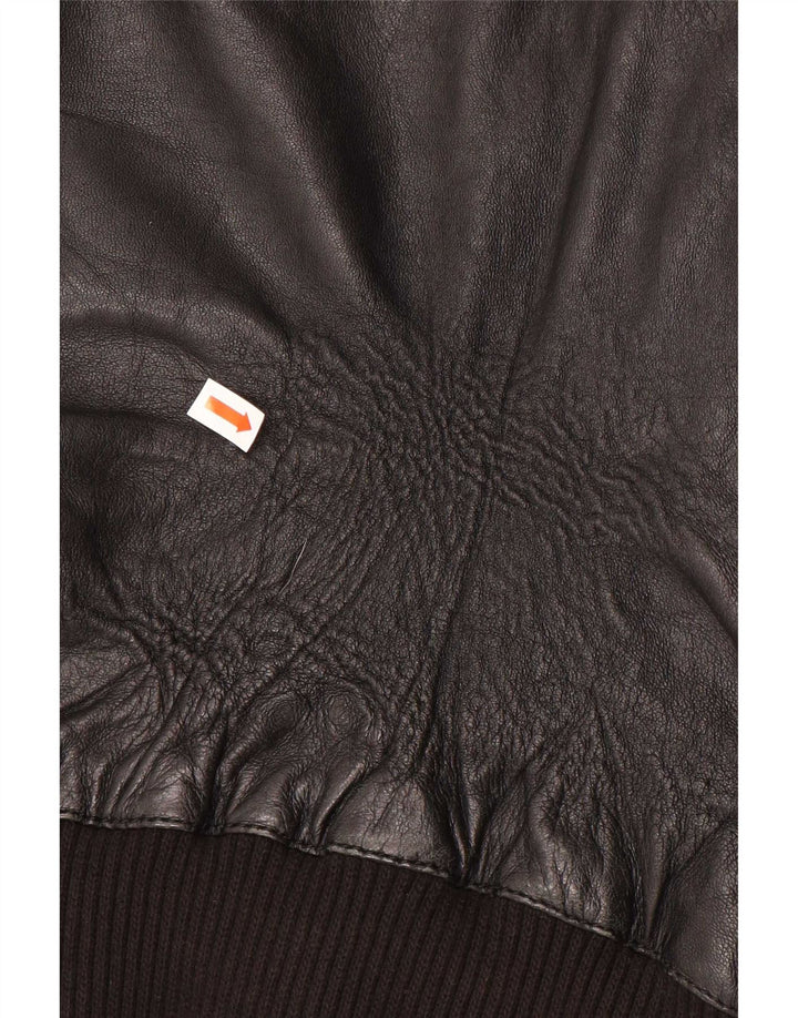 Maze Herren Lederjacke IT 50 Large Schwarz