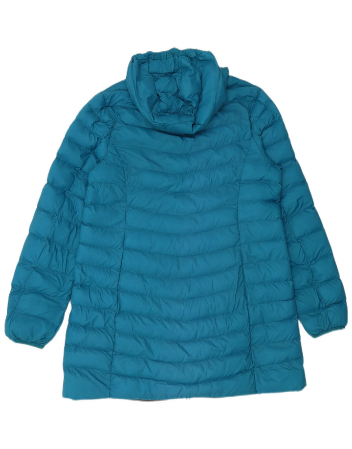 Mountain Warehouse Womens Longline Padded Coat UK 16 Large  Blue Nylon