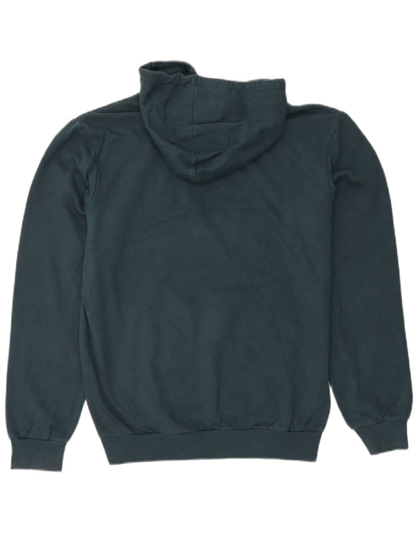 Adidas Mens Hoodie Jumper Pequeno Algodão Verde