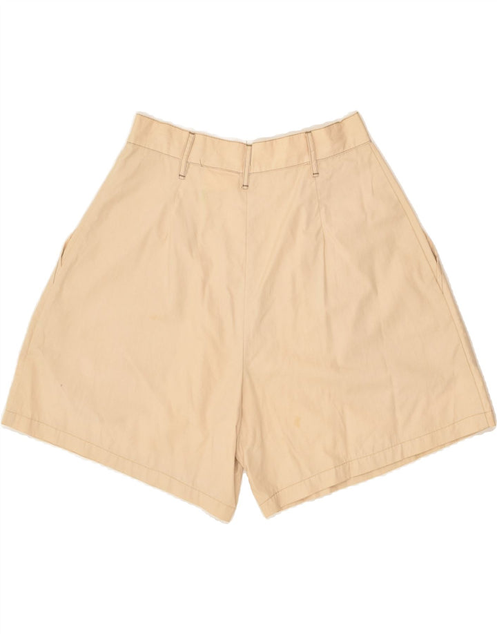 RANCHEROS Womens Pegged Chino Shorts IT 42 Medium W28 Beige Cotton | Vintage Rancheros | Thrift | Second-Hand Rancheros | Used Clothing | Messina Hembry 